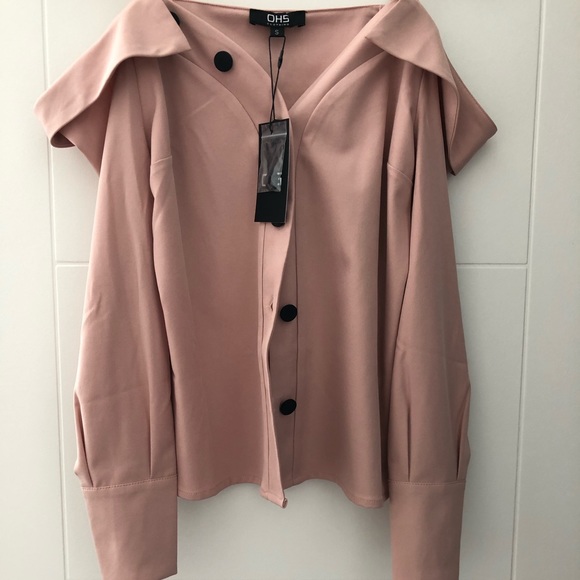 Blush Top Off Shoulder - Picture 3 of 5